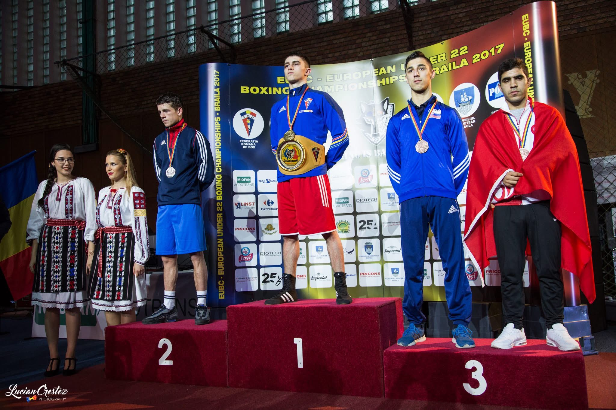 Robert Jitaru pe podium la Campionatul European U22 Brăila 2017