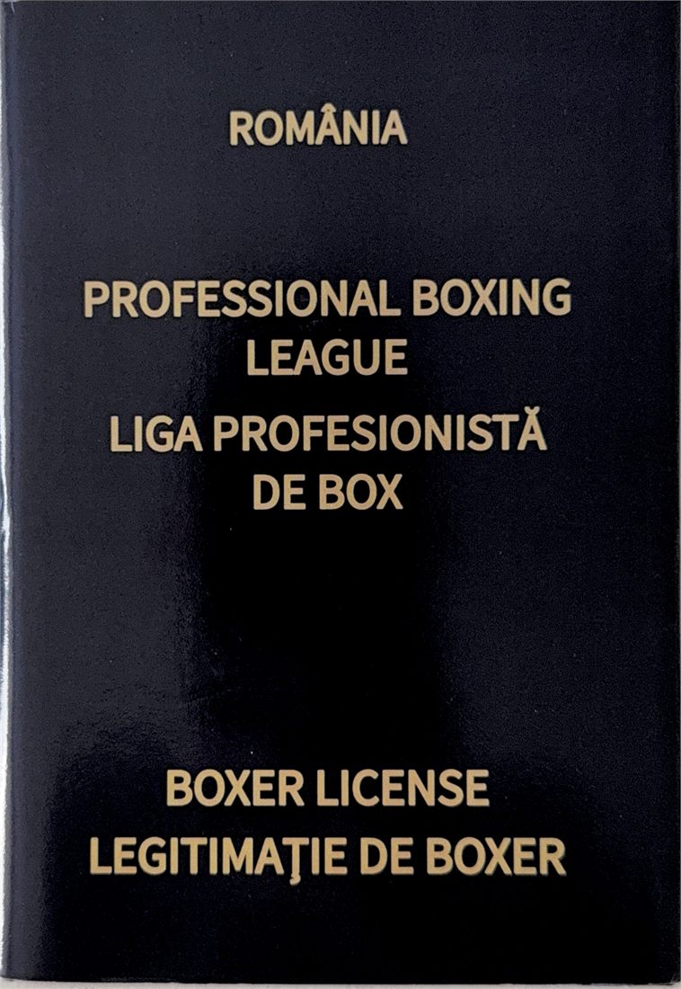 Licență de boxer profesionist pentru Robert Jitaru
